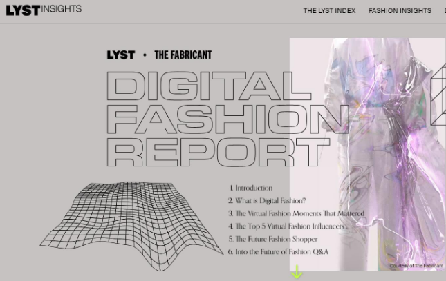 <b>ȣ̓MrbĽ^rІ2021(sh)֕rЈ桷by Lyst & The Fabricant</b>