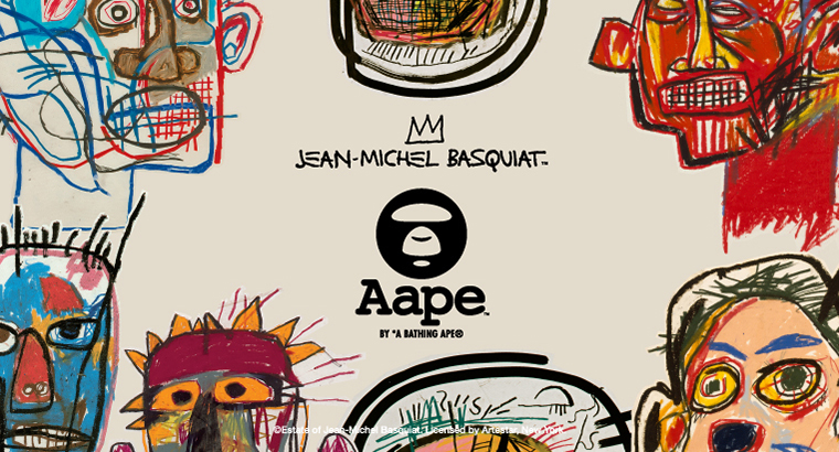 AAPE  JEAN-MICHEL BASQUIAT ںˇg(sh)֮