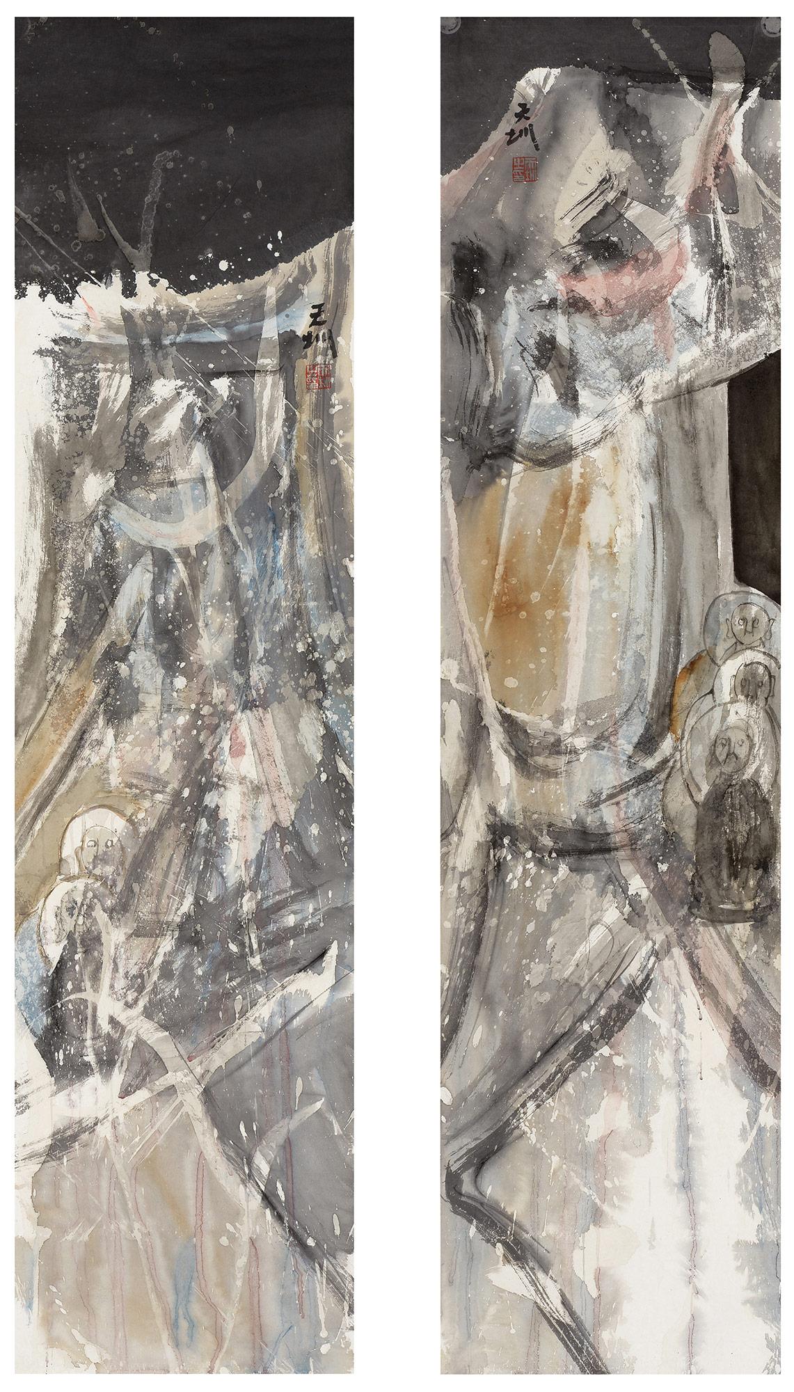 “今日有光——2020譚天圳當代水墨展”在杭州開幕